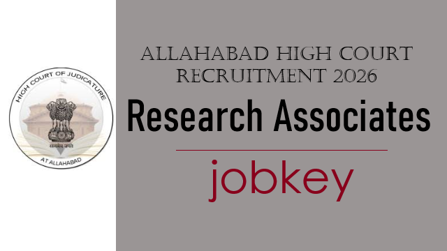 Allahabad High Court Research Associates Online Form 2026-jobkey